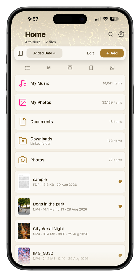 A light premium theme
