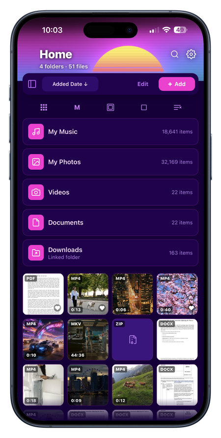 A dark premium theme